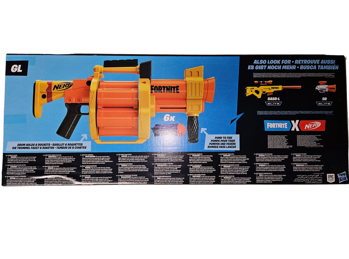 NERF Fortnite Grenade Launcher