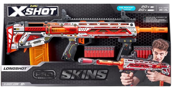 X-Shot Skins Pro Longshot Blaster
